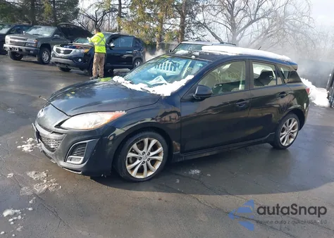 2011 Mazda Mazda3 S Sport из США, поврежденный, VIN JM1BL1K67B1468991